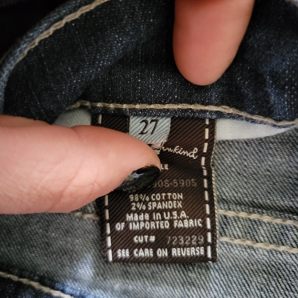 Size 27 7 For All Mankind Jeans - Picture 6 of 9